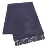 Cashmere Woven Scarf Navy