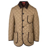 Quilted Wool Jacket Camel