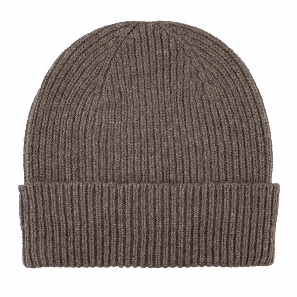 Cashmere Knit Beanie (Cinnamon)