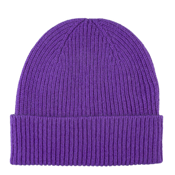 Cashmere Knit Beanie (Lilac)