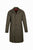 Olive Cotton Mac Coat