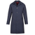 Navy Cotton Mac Coat