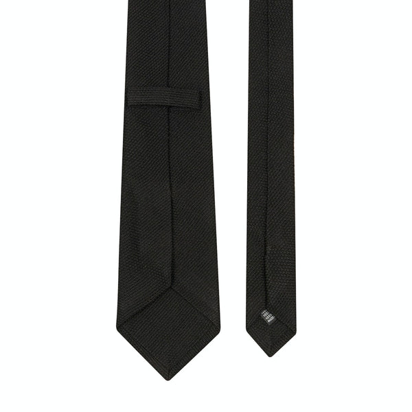 Grenadine Silk Tie Black
