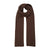 Cashmere Knit Scarf (Chocolate)