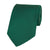 Plain Repp Silk Tie Green