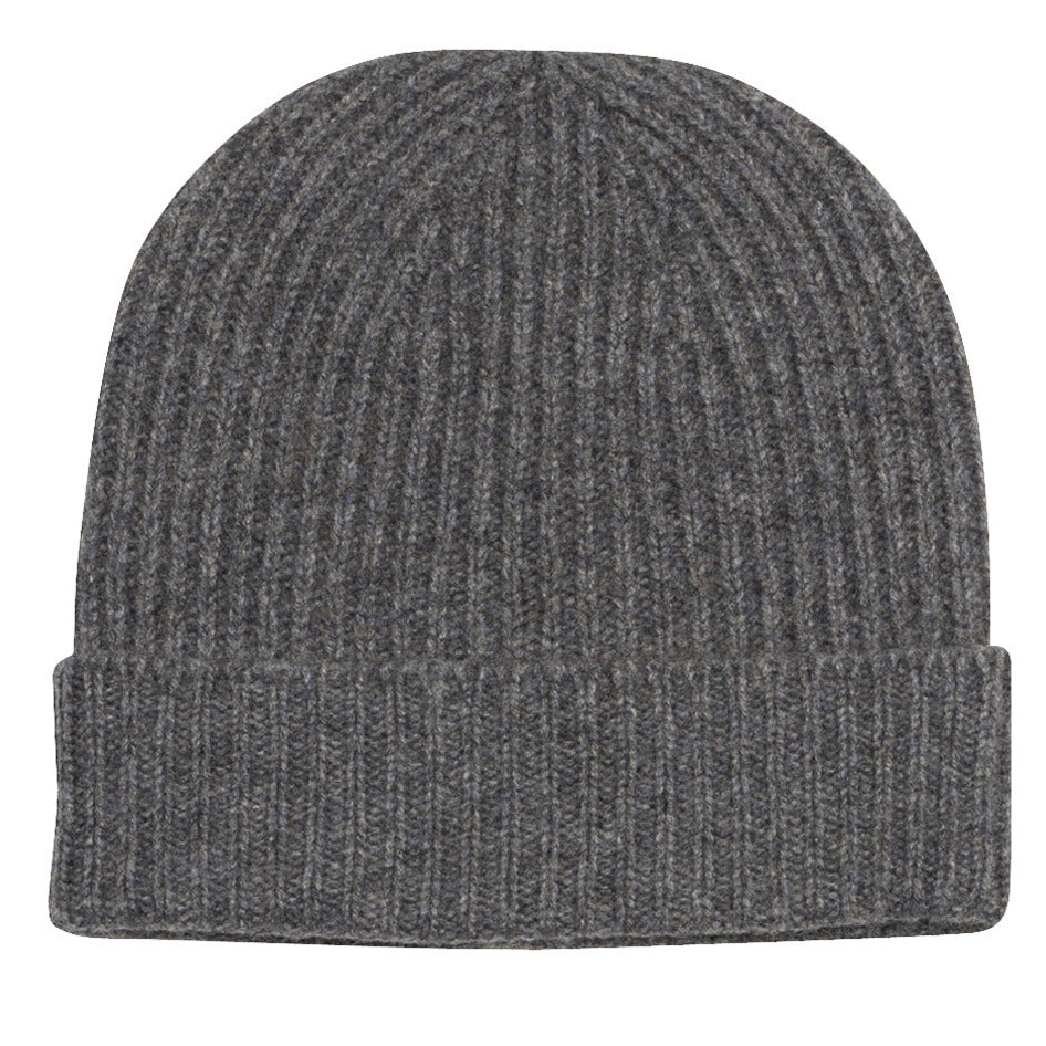 Cashmere Knit Beanie (Grey) – UDESHI