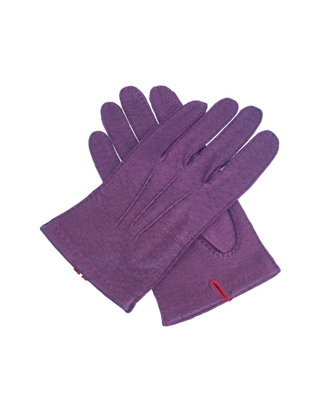 Peccary Gloves Purple