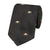 From Russia With Love Motif Silk Tie Black