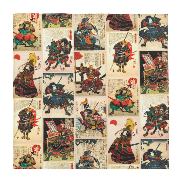 Samurai and Shogun Print Bandana